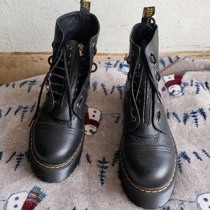 Dr. Martens | Shoes | Dr Martens Sinclair Zipper In Front Boots W 8 |  Poshmark